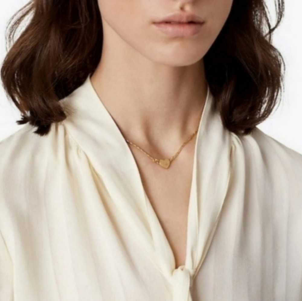 Tory Burch Dainty Gold 💛 Necklace - Picture 5 of 6